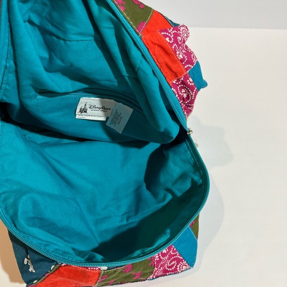 Disney Parks Mickey Patchwork Quilt Small Backpack - Picture 5 of 9
